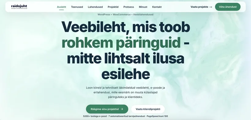 raidojuht.ee avaleht